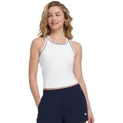 Damski tank top Wilson Team. Białe topy sportowe Wilson, bez wzorów. Za 229.50 zł.