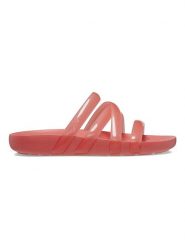 Crocs Klapki "Splash" w kolorze różowym rozmiar: 34/35. Różowe klapki Crocs, bez wzorów, klasyczne, z otwartym noskiem, bez obcasa, bez zapięcia. Za 82.05 zł.