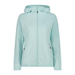 Bluza damska turystyczna CMP 34G2336. Niebieskie bluzy CMP, l, bez wzorów, sportowe, bez ramiączek, bez kaptura. Za 306.50 zł.