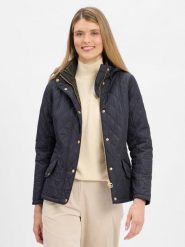 Barbour kurtka pikowana Kobiety Sztuczne włókno niebieski, 42. Niebieskie kurtki Barbour, bez wzorów, z włókna, eleganckie, bez kaptura. Za 1,299.95 zł.