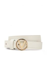 Valentino Pasek VCS7VQ04 Biały. Białe paski Valentino, bez wzorów, ze skóry. Za 219.99 zł.