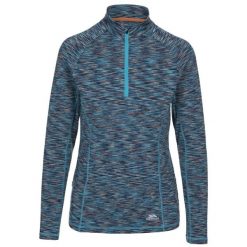 Trespass Edith - Top damski aktywny Marine Marl. Niebieskie topy Trespass, bez wzorów, marine, bez kołnierzyka, bez ramiączek. Za 266.99 zł.