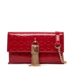 Torebka Valentino. Czerwone listonoszki Valentino, bez wzorów, bez dodatków. Za 439.99 zł.