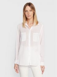 Seafolly Koszula Beachedit 54795-TO Biały Regular Fit. Białe koszule Seafolly, bez wzorów, z bawełny, bez kołnierzyka, bez ramiączek. Za 309.99 zł.