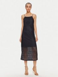 Vero Moda Sukienka letnia Maya 10304461 Granatowy Regular Fit. Niebieskie sukienki Vero Moda, xs, bez wzorów, z syntetyku, bez kołnierzyka, bez ramiączek. Za 89.99 zł.