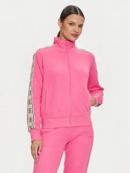 Guess Bluza V2YQ16 KB3P2 Różowy Regular Fit. Czerwone bluzy Guess, s, z aplikacjami, z syntetyku, bez kaptura. Za 259.99 zł.