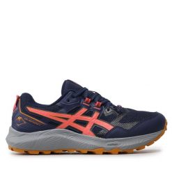 Buty do biegania Asics. Niebieskie buty do biegania ASICS, bez wzorów, bez zapięcia, do biegania. Za 719.99 zł.