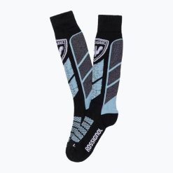 Skarpety narciarskie damskie Rossignol Termotech. Czarne skarpetki sportowe Rossignol, bez wzorów, narciarskie. Za 90.00 zł.
