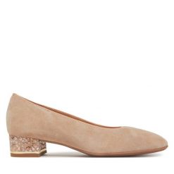 Czółenka Ara. Brązowe czółenka ara, bez wzorów, bez obcasa, bez zapięcia. Za 459.99 zł.