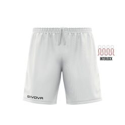 Spodenki sportowe Givova Short Capo białe. Białe szorty sportowe Givova, bez wzorów, z materiału, do piłki nożnej. Za 52.75 zł.