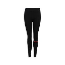 Damskie legginsy Superdry Sportswear. Czarne legginsy Superdry, bez wzorów. W wyprzedaży za 187.55 zł.