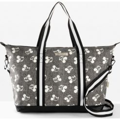 Torba weekender Myszka Miki. Szare torebki klasyczne bonprix, bez wzorów, bez dodatków. Za 149.99 zł.