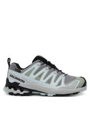 Salomon Trekkingi Xa Pro 3D V9 Gore-Tex L47823100 Szary. Szare buty trekkingowe Salomon, z gore-texu, bez zapięcia. Za 619.99 zł.