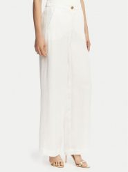 Marella Spodnie materiałowe Idoneo 2613131082 Biały Wide Leg. Białe spodnie materiałowe Marella, bez wzorów, z materiału. Za 639.99 zł.