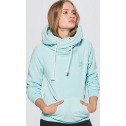 Bluza z kołnierzem - Turkusowy. Bluzy marki Cropp. W wyprzedaży za 59.99 zł.