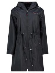Geographical Norway Parka "Dagny" w kolorze czarnym rozmiar: S. Czarne płaszcze Geographical Norway, s, z aplikacjami, bez kaptura. Za 176.50 zł.