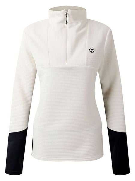 Dare 2b Koszulka funkcyjna "Iced" w kolorze kremowo-czarnym rozmiar: 42. Brązowe t-shirty sportowe Dare 2b, bez wzorów, z materiału, bez ramiączek, outdoorowe. Za 131.74 zł.