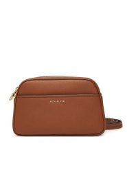 MICHAEL Michael Kors Torebka 32F5GJ6C5L Brązowy. Brązowe listonoszki MICHAEL Michael Kors, bez wzorów, ze skóry, bez dodatków. Za 749.99 zł.