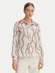 Rinascimento Koszula CFC0128009003 Écru Regular Fit. Koszule Rinascimento, s, bez wzorów, z syntetyku, bez kołnierzyka, bez ramiączek. Za 549.99 zł.