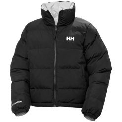 Damska kurtka puchowa Helly Hansen YU 23. Czarne kurtki Helly Hansen, bez wzorów, z puchu, bez kaptura. Za 674.60 zł.