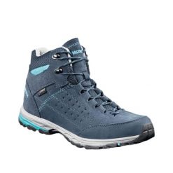 Buty Meindl Durban Lady Mid GTX. Niebieskie buty trekkingowe MEINDL, bez wzorów, z gore-texu, bez zapięcia, trekkingowe, gore-tex. Za 1,099.90 zł.