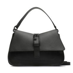 Torebka Furla. Czarne torebki klasyczne Furla, bez wzorów, klasyczne, bez dodatków. Za 1,939.00 zł.