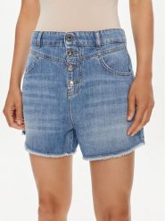 Liu Jo Szorty jeansowe UA4161 D4828 Niebieski Relaxed Fit. Niebieskie szorty Liu Jo, bez wzorów, z bawełny. Za 389.99 zł.