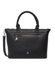 Beverly Hills Polo Club Torebka CEO-BHPC-C-006-08 Czarny. Czarne torebki klasyczne Beverly Hills Polo Club, bez wzorów, z materiału, bez dodatków. Za 229.99 zł.