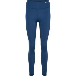 Damskie legginsy z wysokim stanem Hummel Mt Active. Niebieskie legginsy Hummel, bez wzorów, sportowe. Za 308.00 zł.