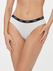 Hugo Figi klasyczne 50510624 Biały. Białe figi Hugo, bez wzorów, z bawełny. Za 49.99 zł.