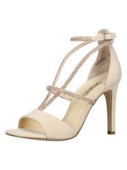 Paul Green Skórzane sandały w kolorze beżowym na obcasie rozmiar: 40,5. Brązowe sandały Paul Green, bez wzorów, z otwartym noskiem, bez obcasa, na koturnie, bez zapięcia. Za 252.94 zł.