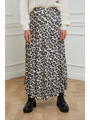 L'armoire de Suzette Spódnica w kolorze kremowo-czarnym rozmiar: 34/36. Brązowe spódnice L'armoire de Suzette, l, bez wzorów, z wiskozy, klasyczne, maxi. Za 86.99 zł.