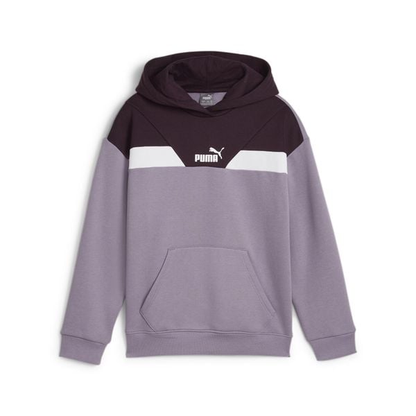 Młodzieżowa bluza z kapturem PUMA POWER PUMA Pale Plum Purple. Fioletowa bluzy Puma, l, bez wzorów, z kapturem, na jogę i pilates. Za 140.99 zł.