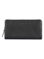 SPARWELL Skórzany portfel "Olivia" w kolorze czarnym - 20 x 10,5 x 2,5 cm rozmiar: onesize. Czarne portfele SPARWELL, bez wzorów, z materiału. Za 141.45 zł.