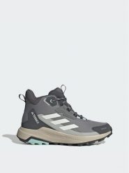 Adidas Trekkingi Terrex Anylander Mid Rain.Rdy Hiking Shoes JR6600 Szary. Szare buty trekkingowe adidas, bez wzorów, z materiału, bez zapięcia, trekkingowe. Za 439.99 zł.
