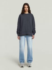 G-Star Bluza w kolorze antracytowym rozmiar: M. Czarne bluzy G-Star, m, z aplikacjami, z bawełny, retro, bez ramiączek, bez kaptura. Za 184.46 zł.