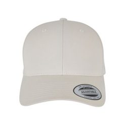 Czapka snapback Flexfit Curved Classic. Brązowe czapki z daszkiem FLEXFIT, bez wzorów, z bawełny, sportowe. Za 67.40 zł.