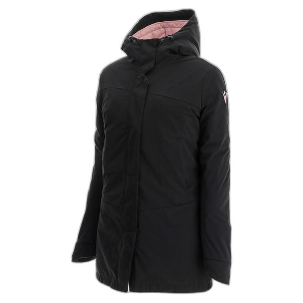Parka damska Macron Athleisure FCB Soria. Czarne płaszcze Macron, s, bez wzorów, bez kaptura. Za 849.00 zł.