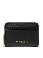 MICHAEL Michael Kors Duży Portfel Damski 32T4GJ6Z5L Czarny. Czarne portfele MICHAEL Michael Kors, bez wzorów, ze skóry. Za 269.99 zł.