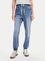 Desigual Jeansy Caliope 24WWDD83 Niebieski Regular Fit. Niebieskie jeansy Desigual, s, bez wzorów, z bawełny. Za 199.99 zł.