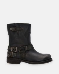 ZIELONE KOWBOJKI DAMSKIE D537 NOB GREEN. Zielone botki Venezia, bez wzorów, ze skóry, bez obcasa, bez zapięcia. Za 569.00 zł.