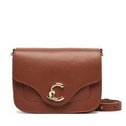 Torebka Coccinelle. Brązowe listonoszki Coccinelle, bez wzorów, bez dodatków. Za 1,399.00 zł.