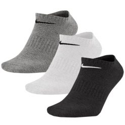 SKARPETY Nike Everyday Lightweight No-Show 3pack, Dla obu płci. Białe skarpetki Nike, bez wzorów, z bawełny. Za 290.00 zł.
