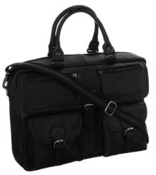Torba na laptopa czarna Badura LAP-146-NDM-NL BLACK. Czarne torby na laptopa No brand, bez wzorów, ze skóry. Za 269.30 zł.