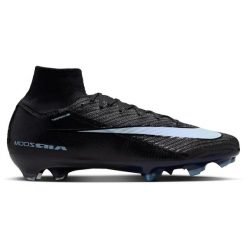 Buty piłkarskie Nike Zoom Mercurial Superfly 10 Elite FG. Czarne buty treningowe Nike, na jesień, bez wzorów, z materiału, bez zapięcia, do piłki nożnej, nike zoom. Za 1,423.50 zł.