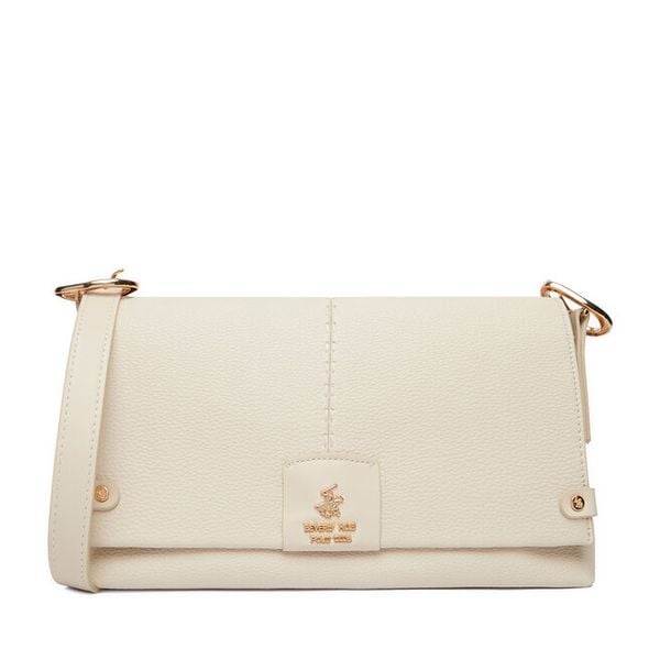 Torebka Beverly Hills Polo Club. Białe listonoszki Beverly Hills Polo Club, bez wzorów, bez dodatków. Za 219.99 zł.
