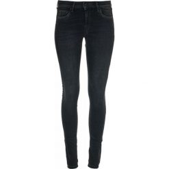 Pepe Jeans jeansy damskie Lola 26/30 czarny. Czarne jeansy Pepe Jeans, bez wzorów, z jeansu. W wyprzedaży za 346.00 zł.