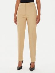 Marciano Guess Spodnie materiałowe Alice 4YGB09 7124A Beżowy Regular Fit. Brązowe spodnie materiałowe Marciano Guess, z aplikacjami, z bawełny. Za 449.99 zł.