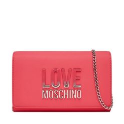 Torebka LOVE MOSCHINO. Czerwone kopertówki Love Moschino, bez wzorów, wizytowe, bez dodatków. Za 609.99 zł.