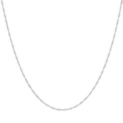 Rafaela Donata Łańcuszek Srebro wysokiej próby Srebrny Naszyjniki 1 ct Damski. Szare naszyjniki Rafaela Donata, z materiału, srebrne. Za 189.99 zł.